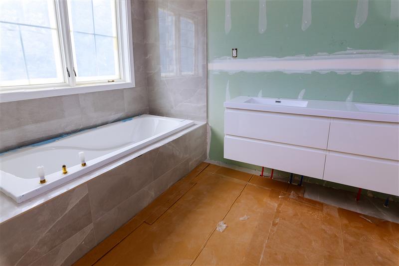 Bathroom waterproofing