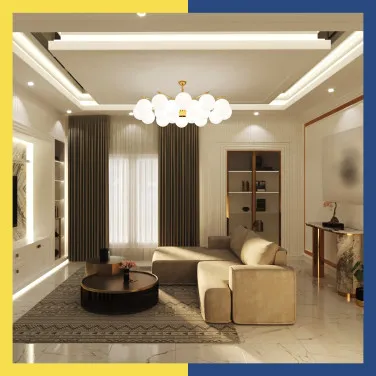 Expert tips for flawless POP design for living room interiors