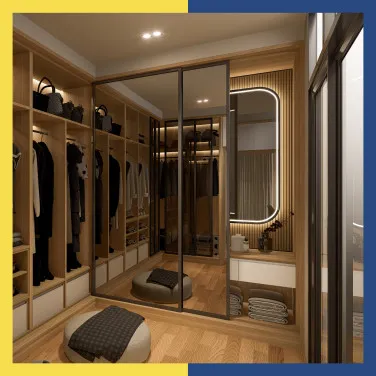 Planning a walk-in wardrobe design? Don’t forget moisture protection